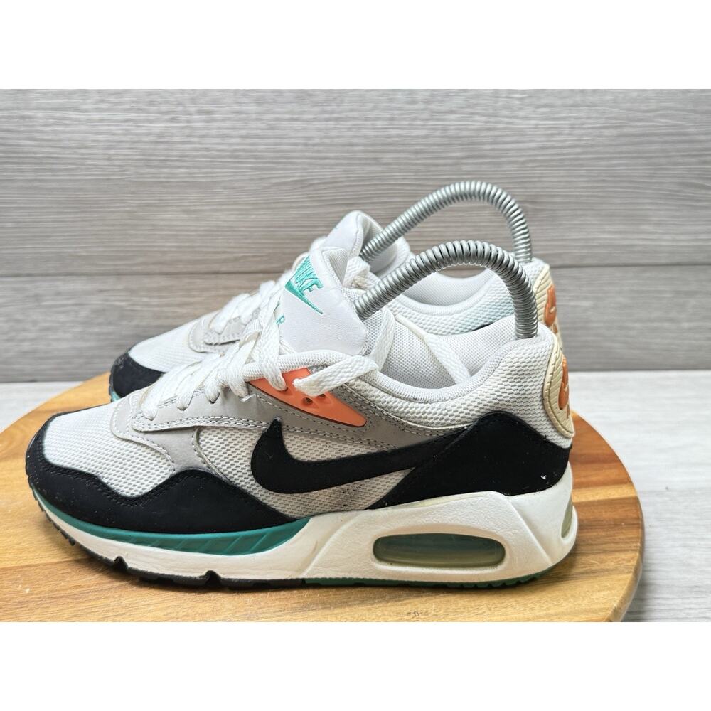 Nike Air Max Correlate White Black New Green Womens Size 5.5 Shoes 511417-135 - Picture 2 of 11